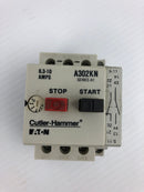 Cutler-Hammer A302KN Motor Starter C320MSC3 Ser. A1 600V 6.3-10A