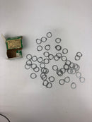 Au-ve-co 10122 External Retaining Rings Shaft Diameter 15/16" Plated (50 Pieces)