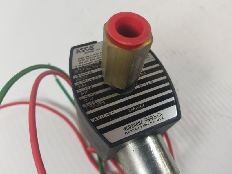 ASCO EF8317G7 Pneumatic Solenoid Valve