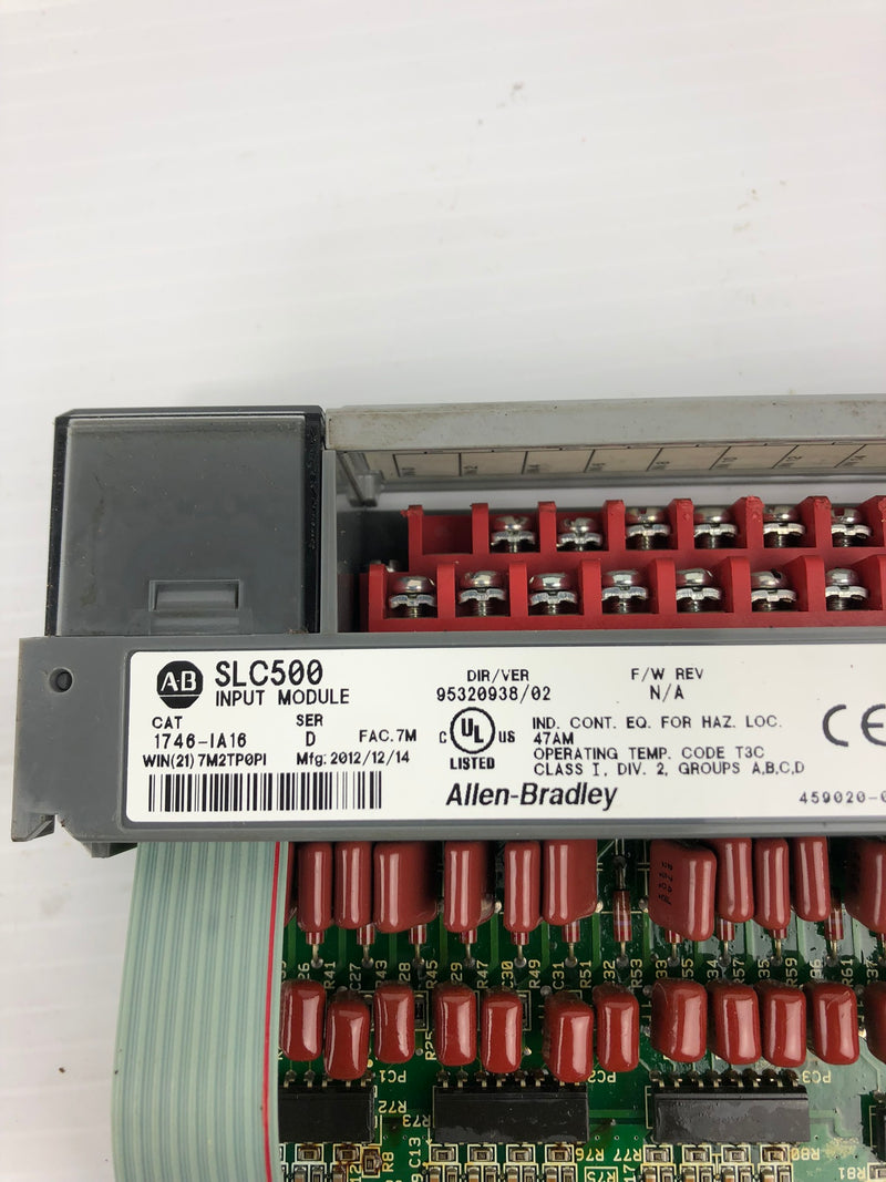 Allen-Bradley 1746-IA16 SLC500 Input Module Series D