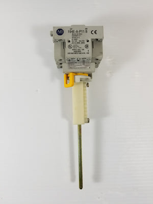 Allen-Bradley 194E-A25-1753/B Disconnect Switch w/Aux Contact 194E-A-P11 Handle