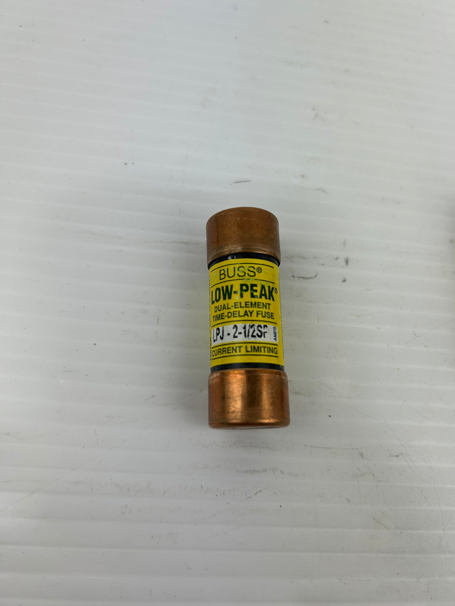 Bussmann LPJ-2-1/2SP Low Peak Dual Element Time Delay Fuse 2.5A - Lot of 6