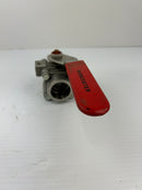 Worcester 14466TSWR3 Ball Valve with Handle 316 CF8M 400F 1000CWP