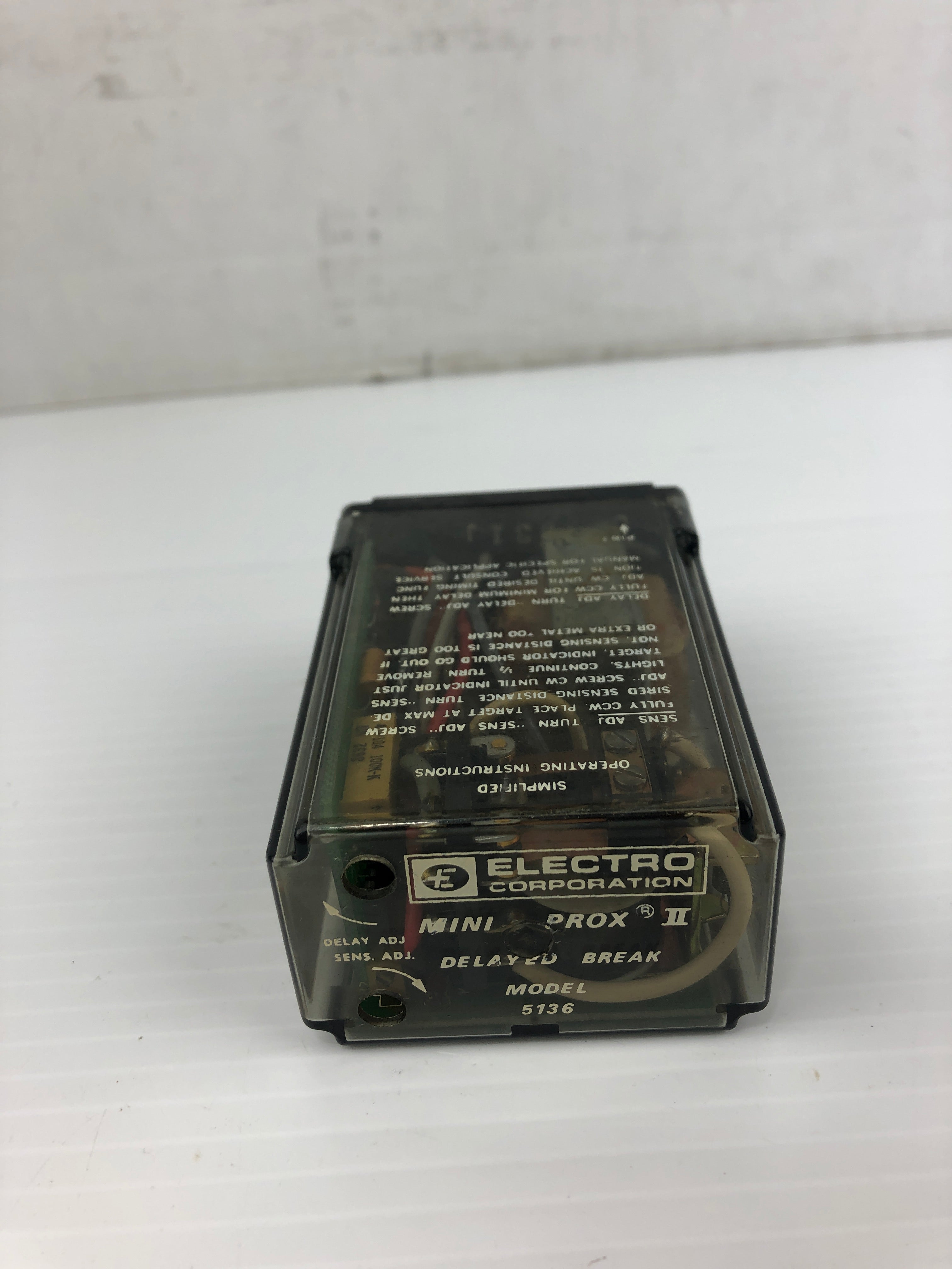 Electro 5136 Mini Prox II Delayed Break Relay