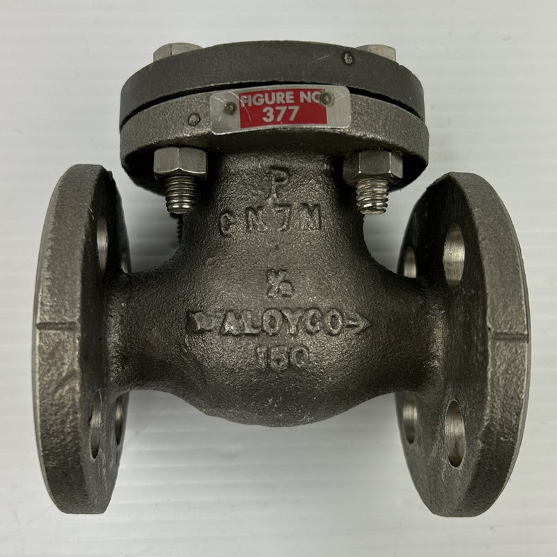 Aloyco CN7M Stainless Steel Valve 16798 377 150 1/2"