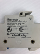 Allen-Bradley 1492-FB1C30-L Fuse Holder Ser. A 600V 30A - Lot of 4