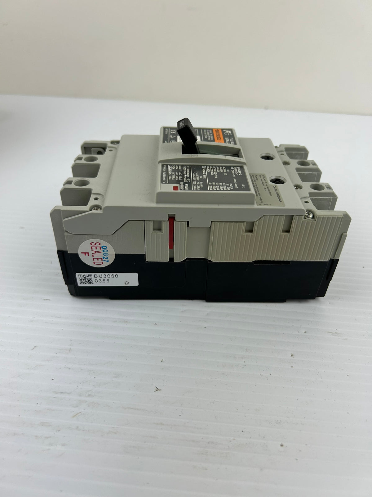 Fuji Electric BW125RAGU-3P060 60A 3 Pole Circuit Breaker 600V 50/60Hz