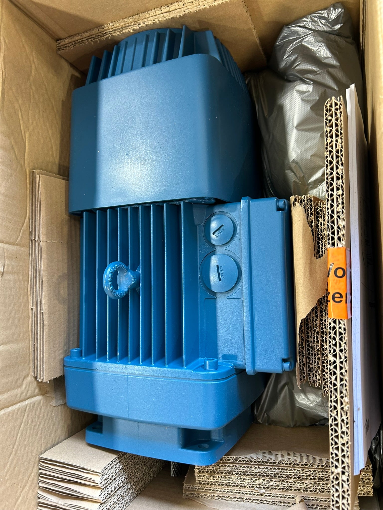 DEMAG ZBF 90 B 8/2 IM H 480V 60Hz Two-Speed Brake Motor Crane Hoist 16010084