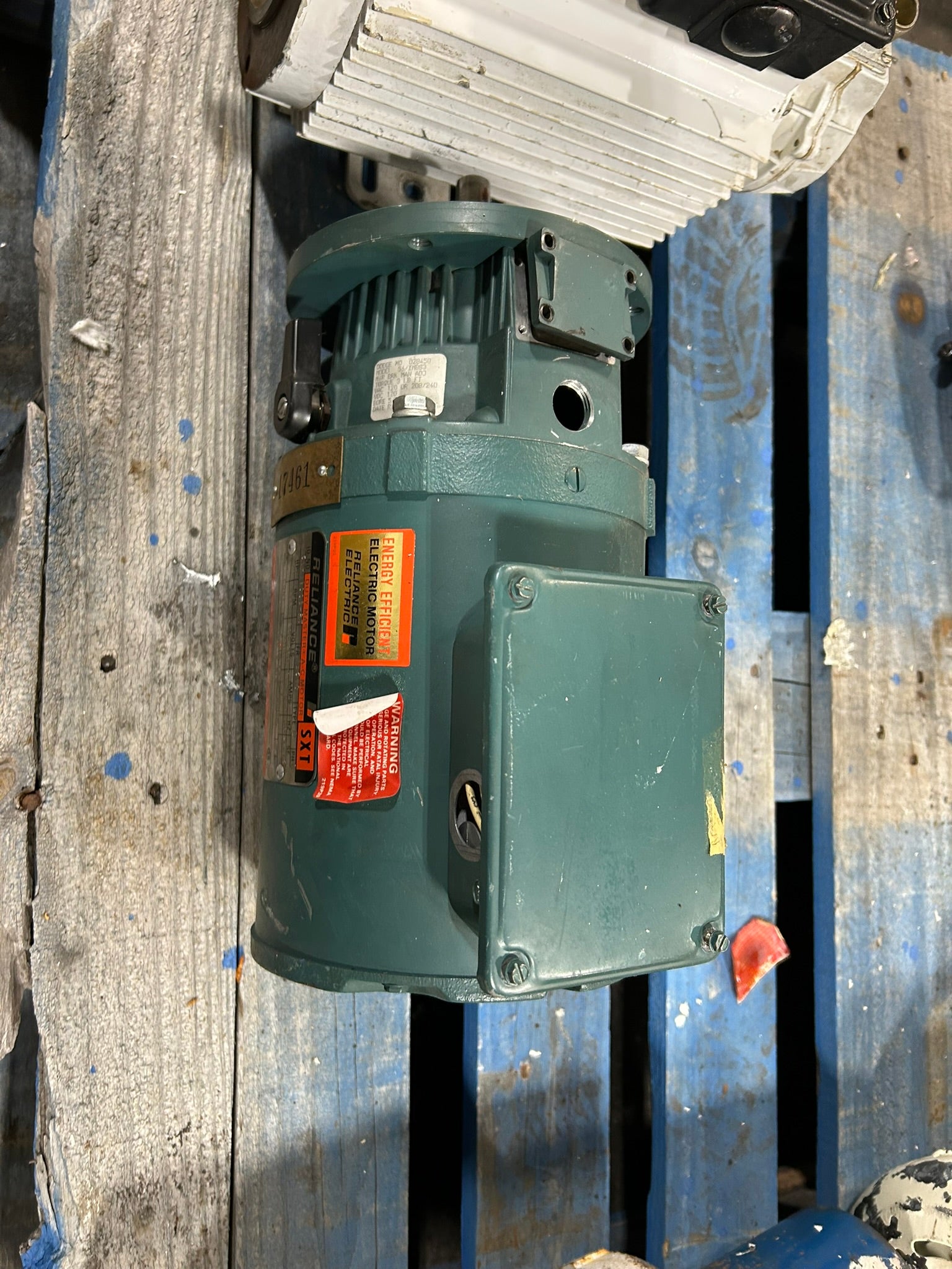 Reliance P56H3900S-RT Duty Master A-C Motor PH 3 HP 1/2 RPM 1725