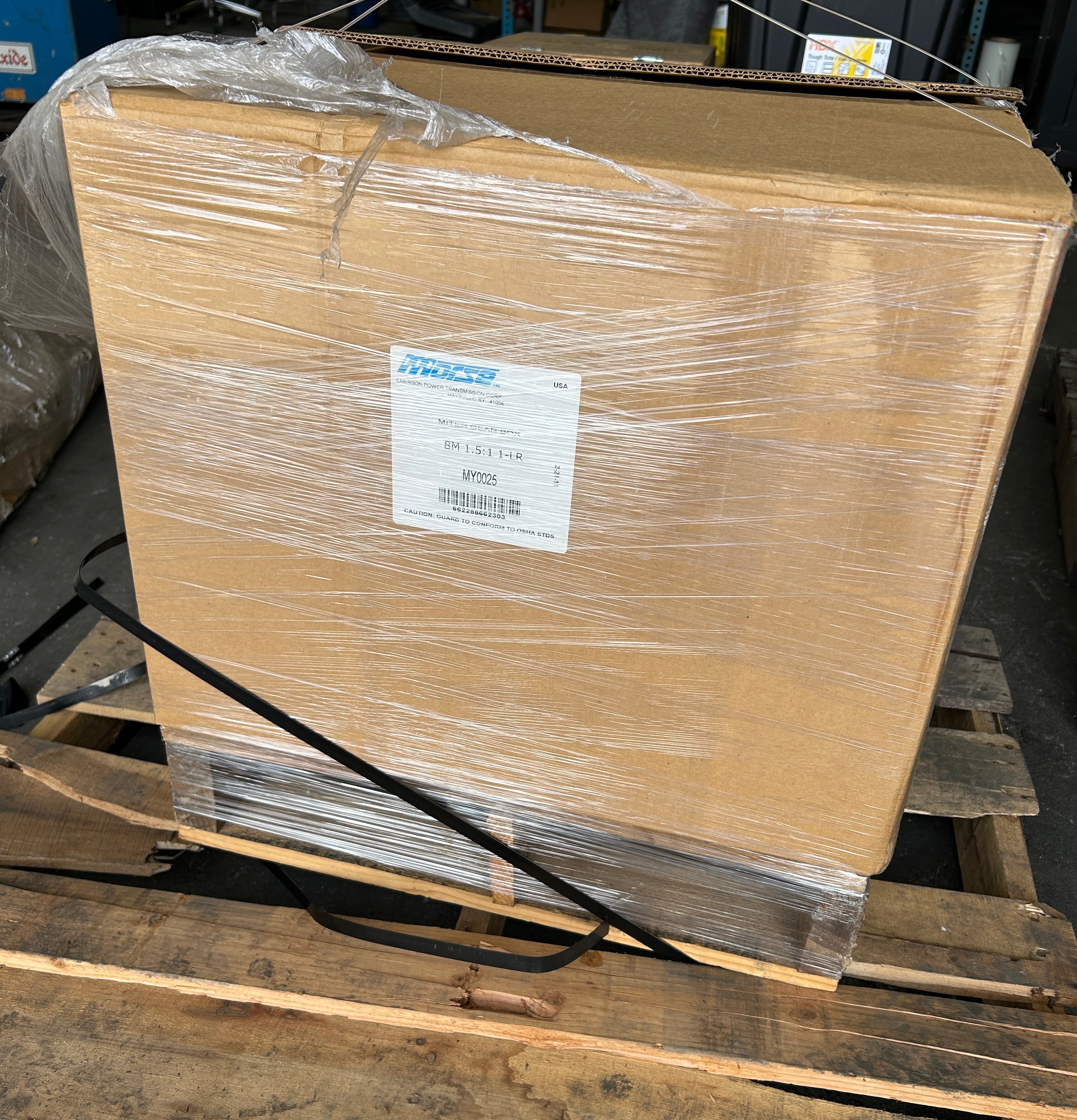 Morse MY0025 Miter Gear Box 8M 1-LR 1.5:1 Ratio 36.95HP 1750 RPM MY0025-S02K