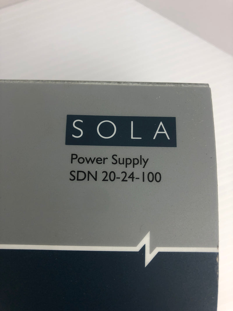 Sola SDN20-24-100 Power Supply 115/230VAC 20A 50/60Hz