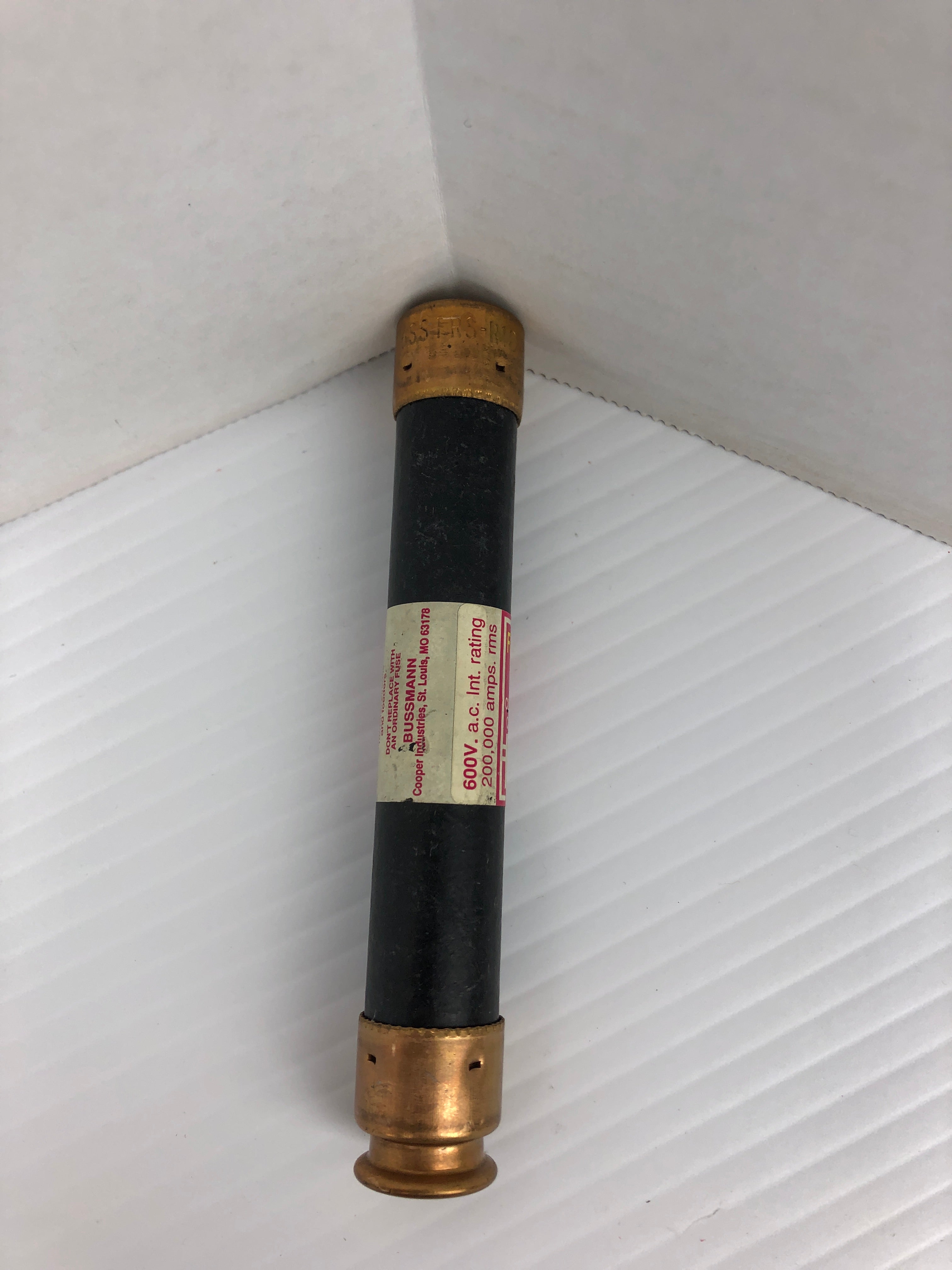 Fusetron FRS-R-10 Dual Element Time Delay Fuse RK5 600V 10A - Lot of 2