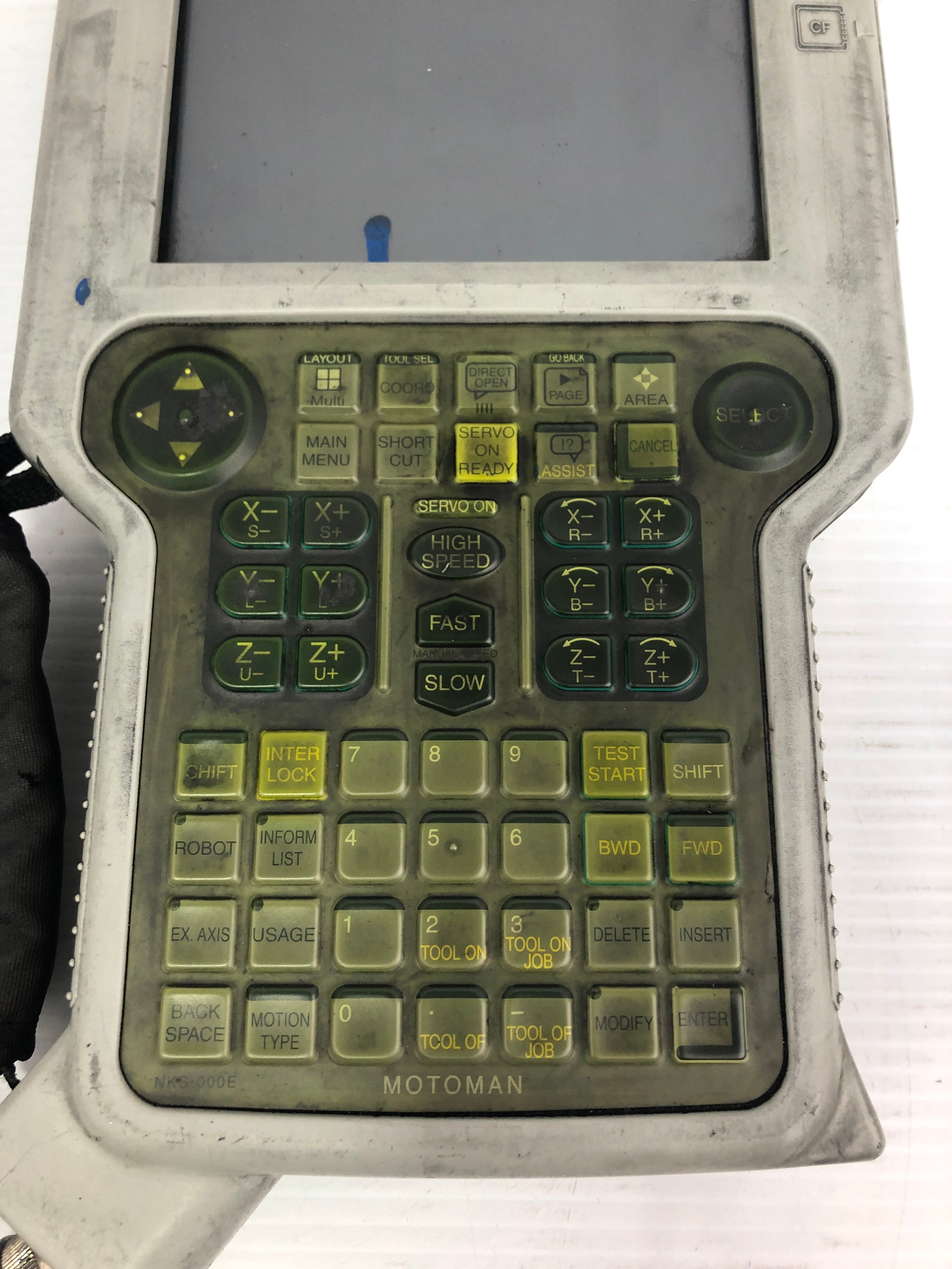 Yaskawa JZRCR-NPP01-1 Teach Pendant A040888