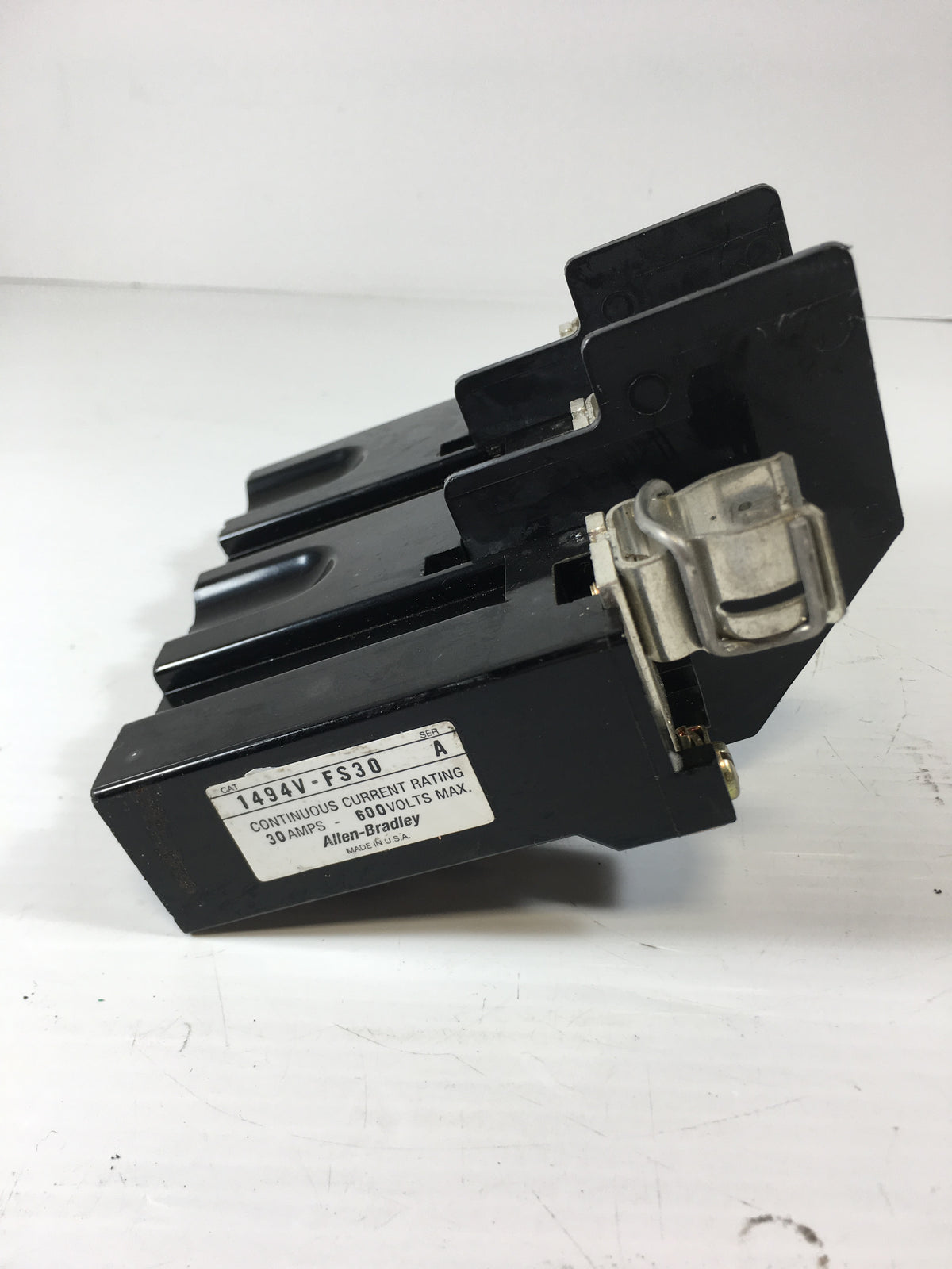 Allen-Bradley 1494V-FS30 Fuse Holder Series A 30Amps - 600 Volts Max