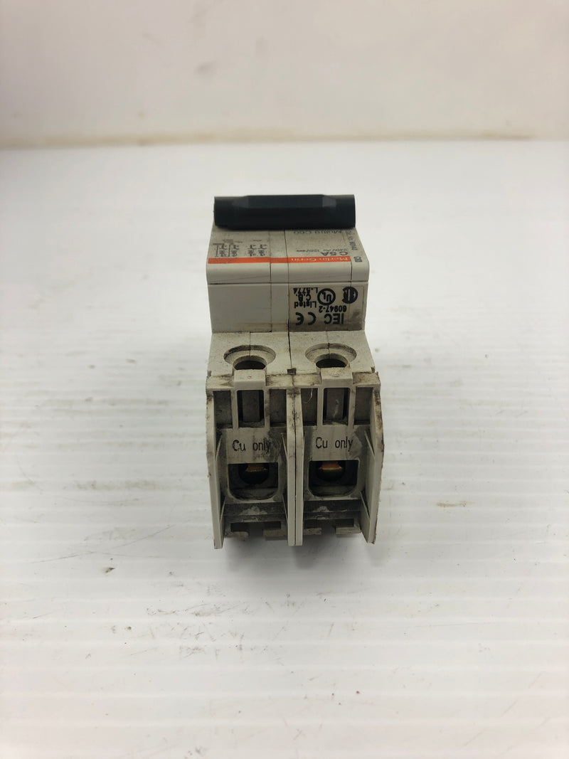 Merlin Gerin 60140 Circuit Breaker C 5A 2 Pole