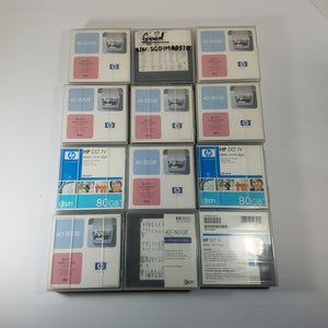 HP DLT IV Data Cartridge 80GB C5141F - Lot of 12