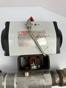 UniTorq M.103 K4 Pneumatic Actuator with Apollo CF8M Valve