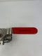 Worcester 14466TSWR3 Ball Valve with Handle 316 CF8M 400F 1000CWP