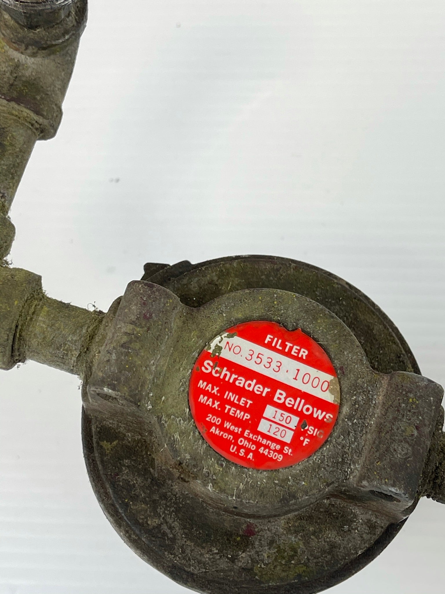 Schrader Bellows 3533-1000 and 3581-1000 Regulator Assembly