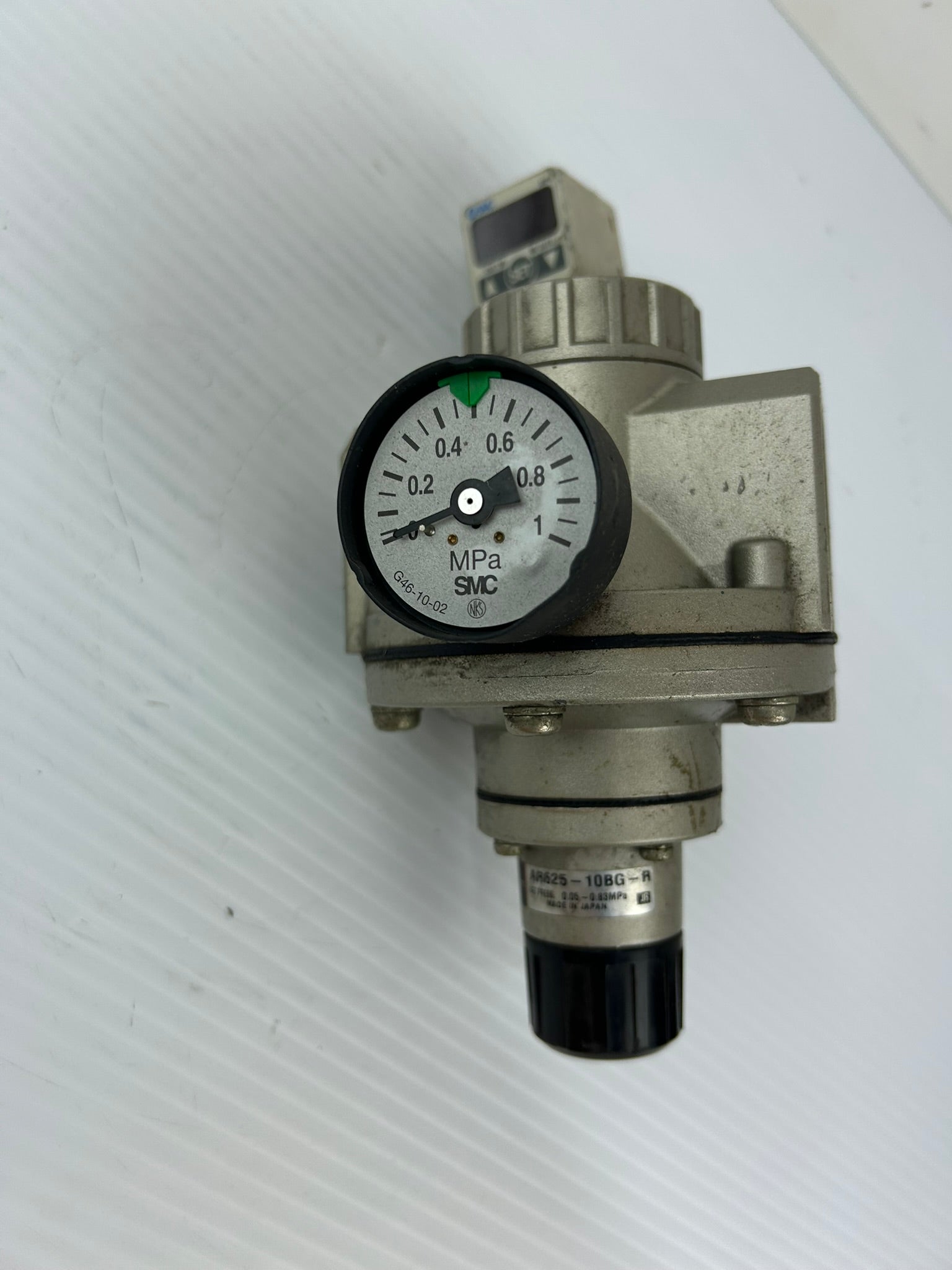 SMC AR625-10BG-R Pilot Operated Air Regulator Set Press 0.05-0.83MPa