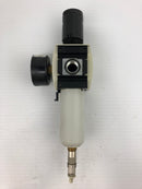 Rexroth R412006186 Filter Pressure Regulator AS2-FRE-G038-GAN Gauge R412004417