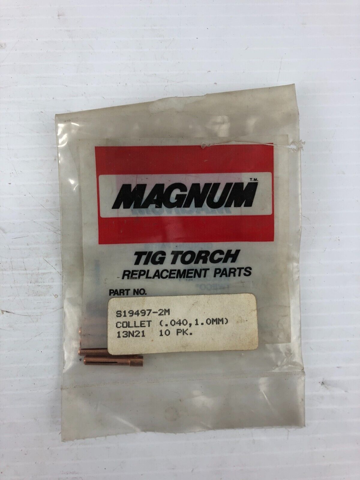 Magnum S19497-2M Tig Torch Replacement Tips - Bag of 2