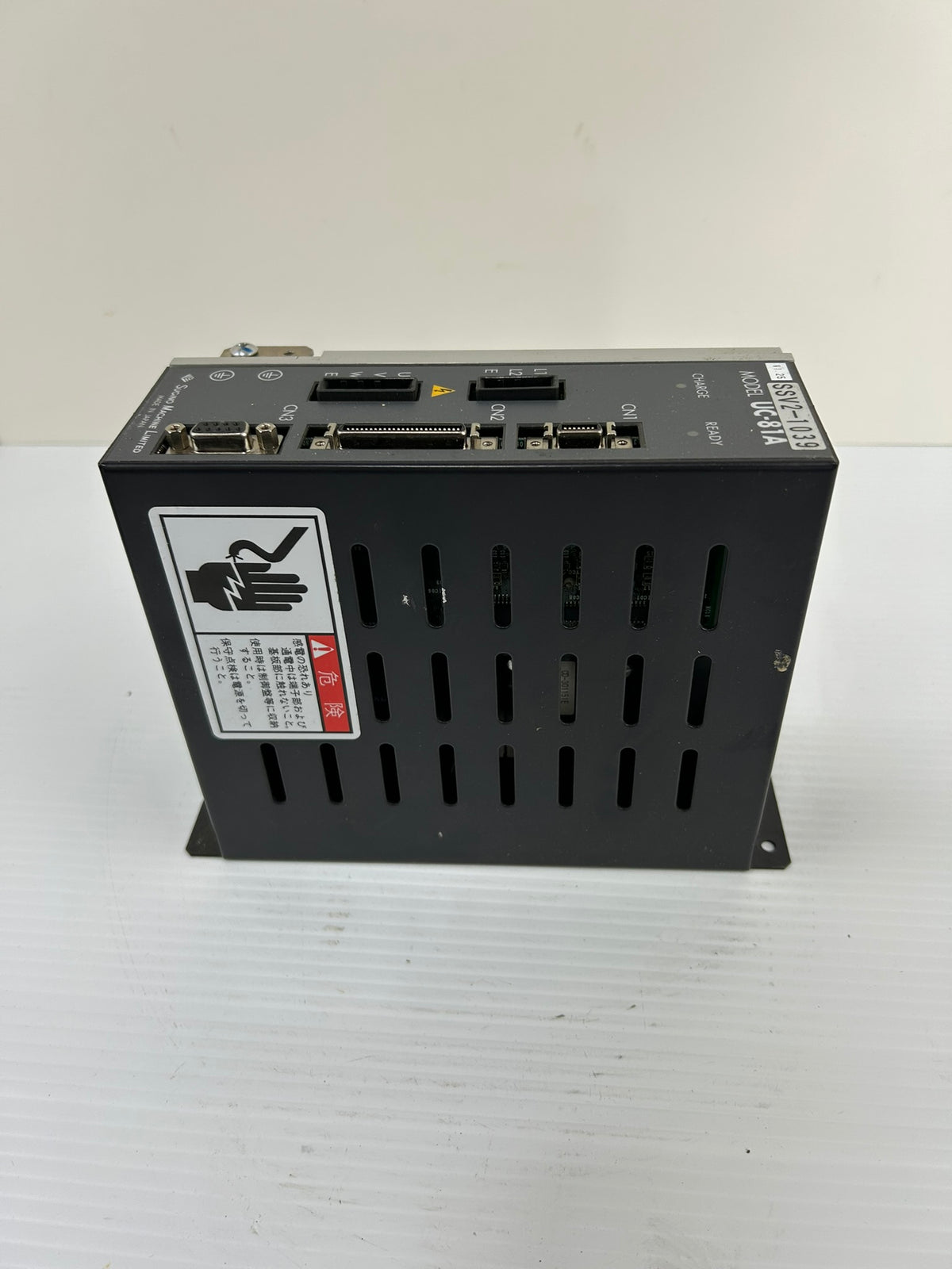 Sugino UC-81A Feed Controller Servo Drive SSV2-1039 AC180-230V Ver.1.25