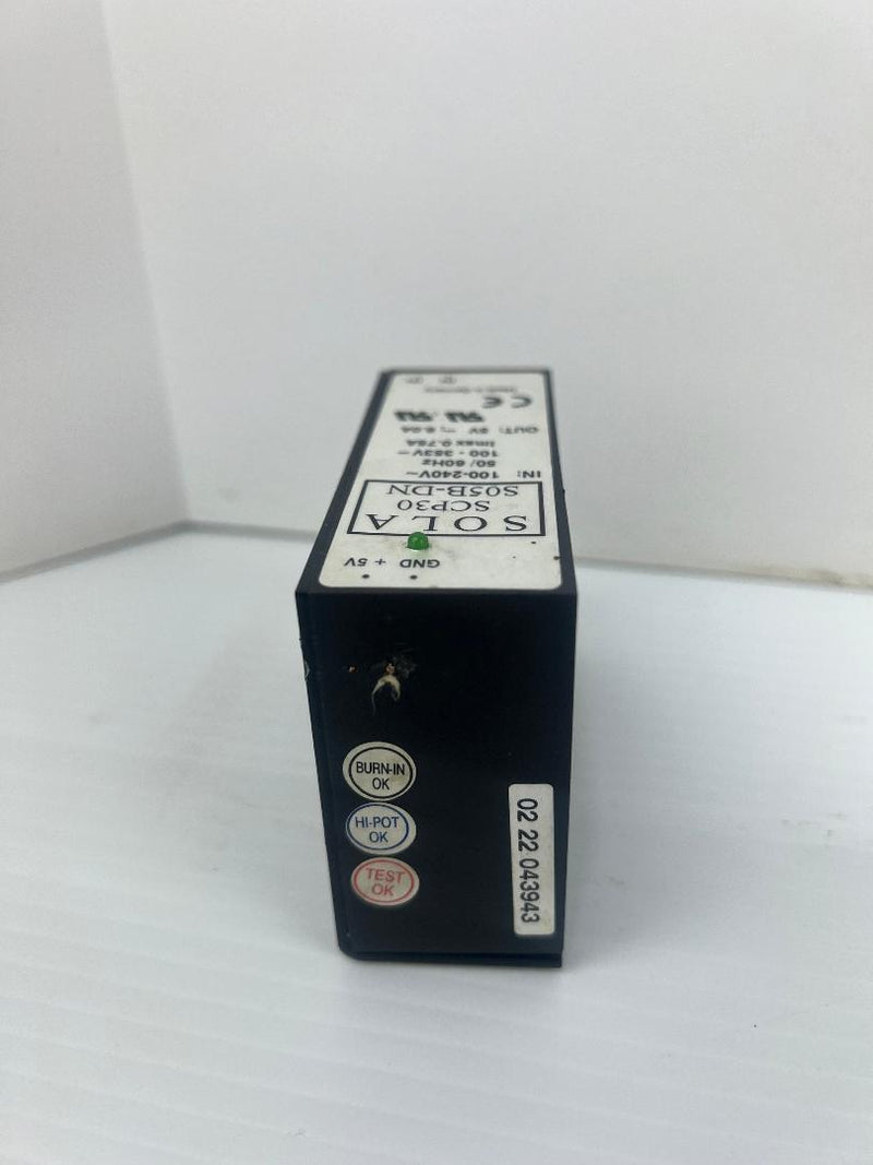 Sola SCP30 S5B-DN Power Supply 100-353V 6.0A 50/60Hz