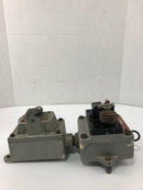 Allen-Bradley 600-TEX5 Starter Switch Ser. A With Crouse-Hinds HRC42A24 Condulet