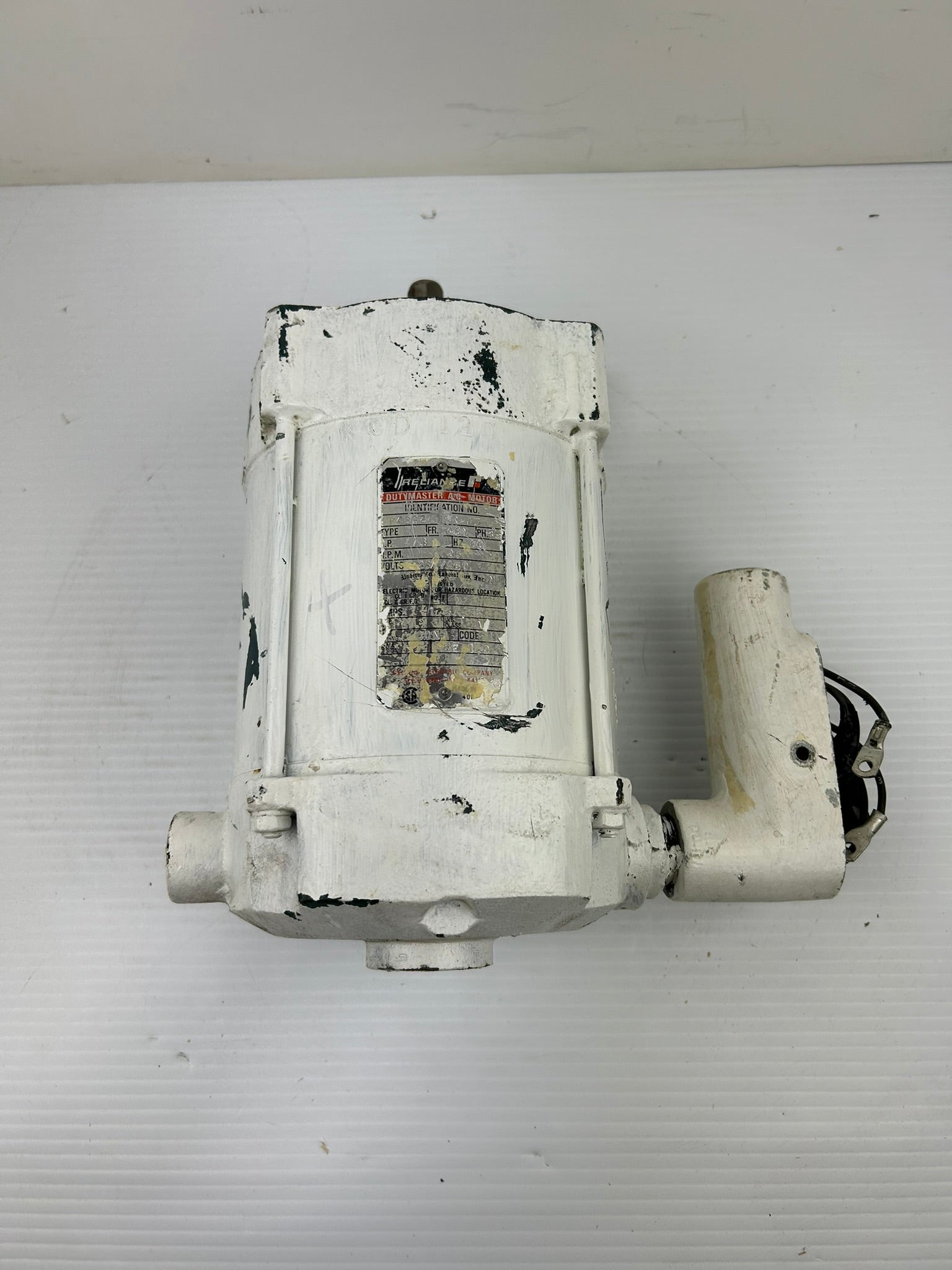 Reliance Electric P48G2405R-JZ Duty Master A-C Motor 3 PH 1/3 HP 1725 RPM