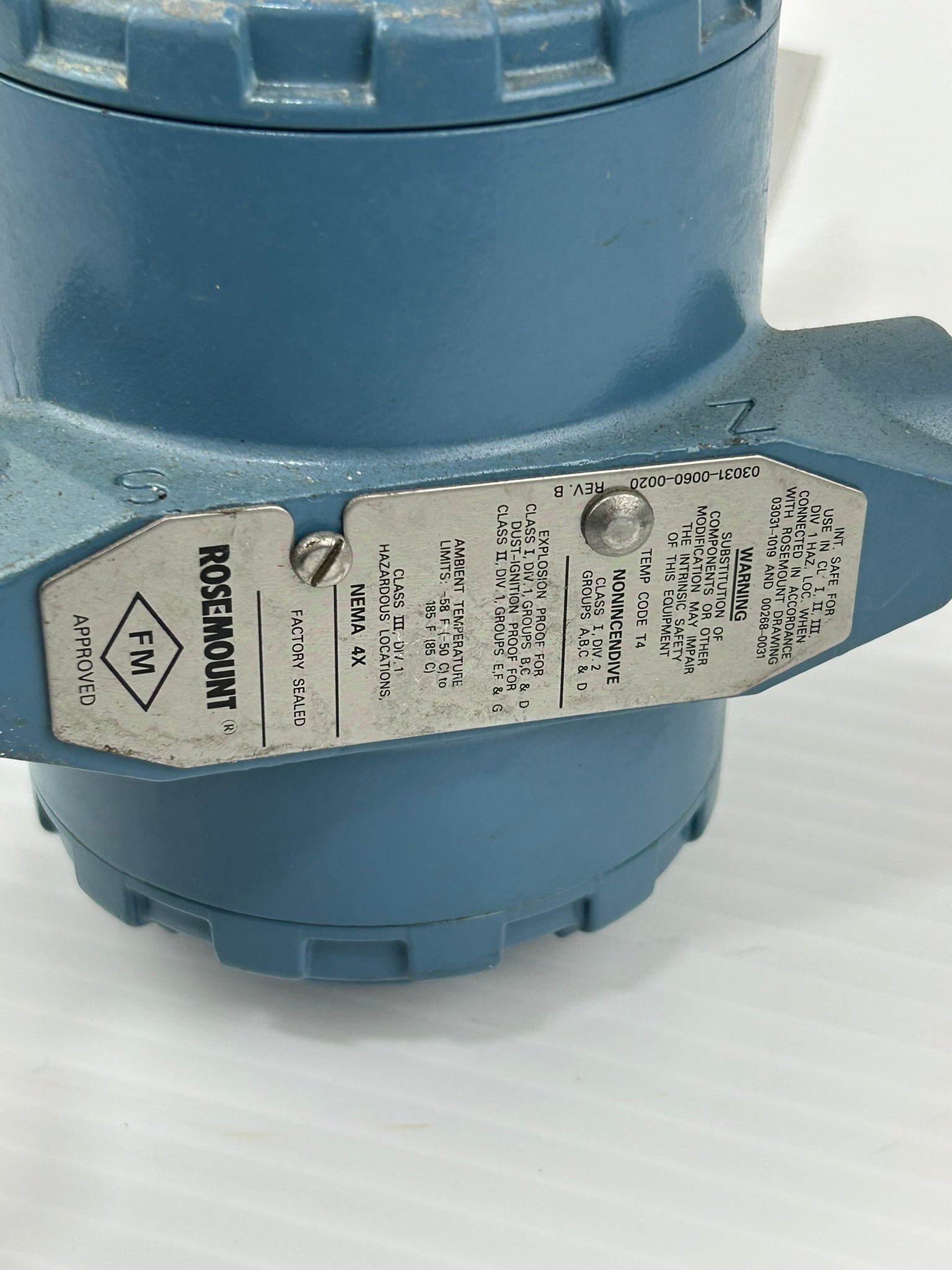 Rosemount 3051CG4A22A2AB4Q4K5S1 Pressure Transmitter
