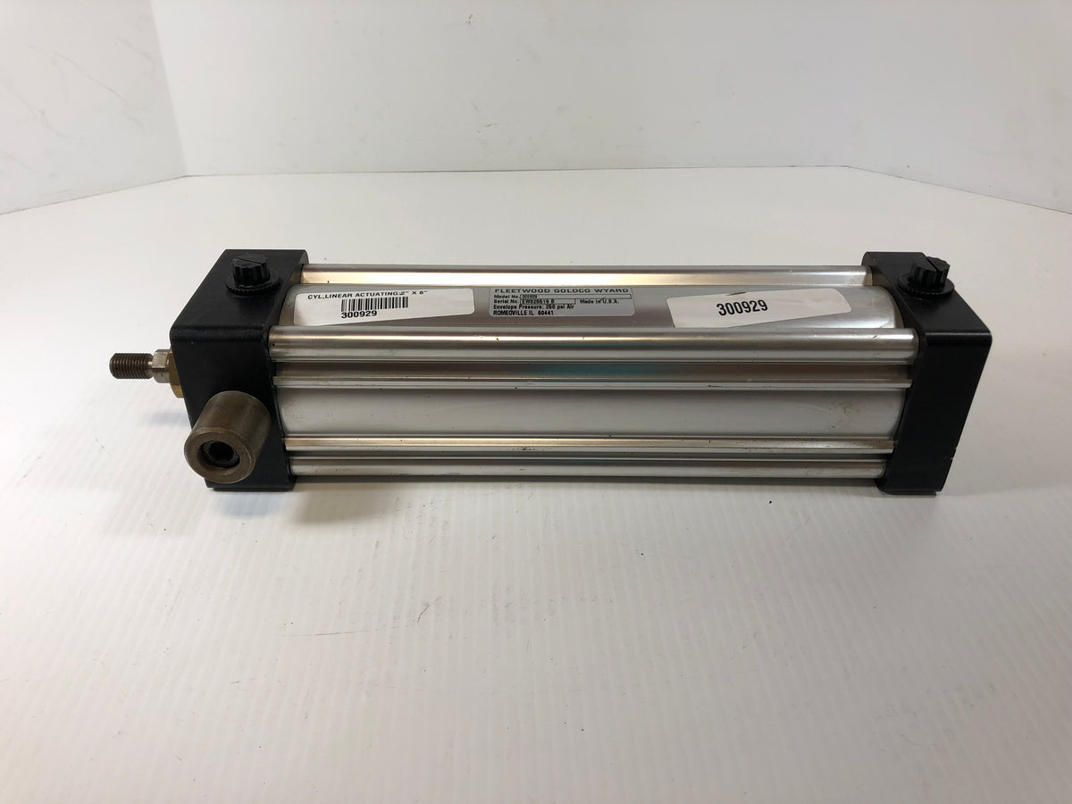 Fleetwood Goldco Wyard 300929 Pneumatic Air Cylinder 250 PSI