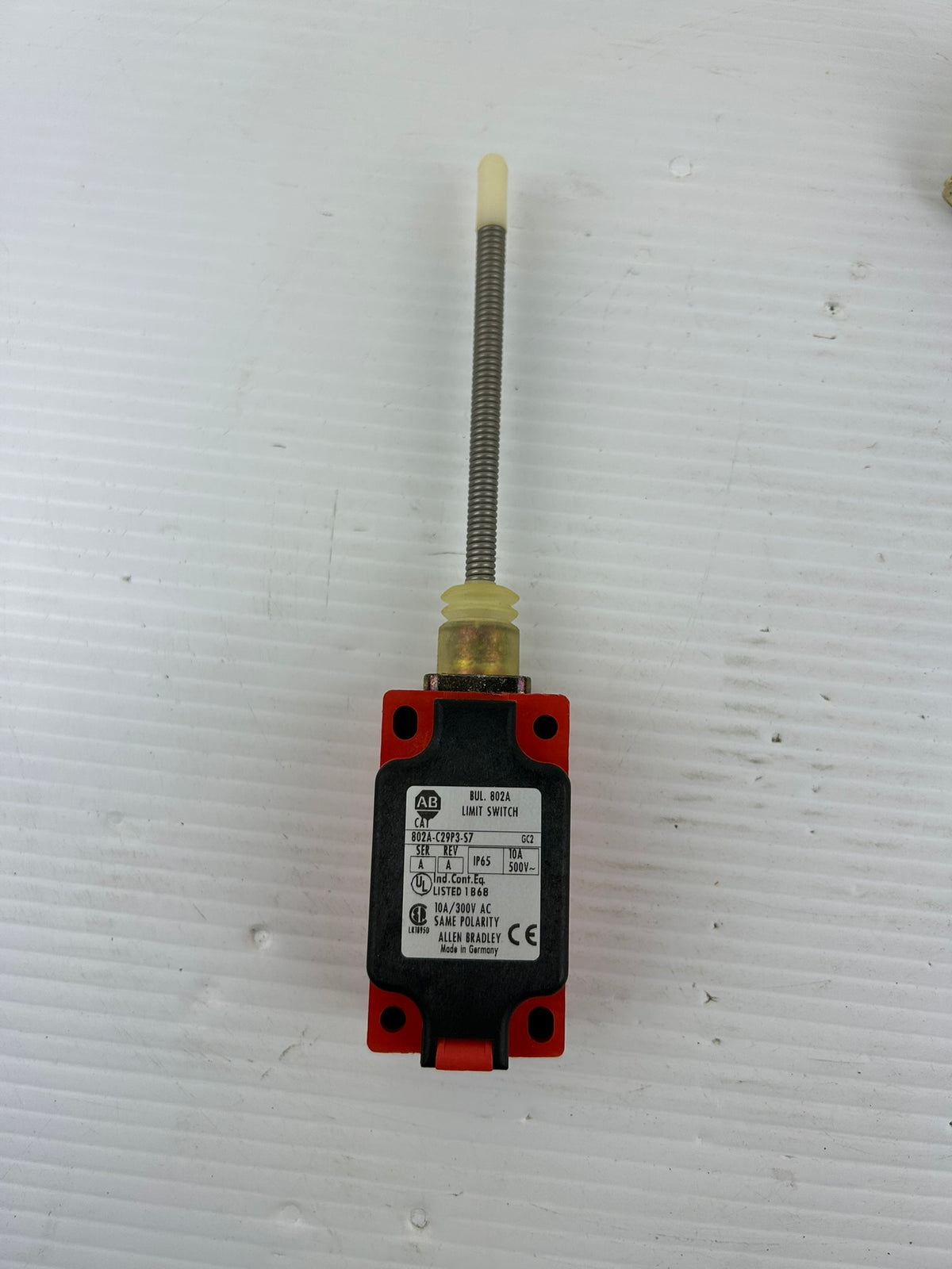 Allen Bradley 802A-C29P3-S7 Limit Switch Bulletin 802A Series A IP65 10A 500V