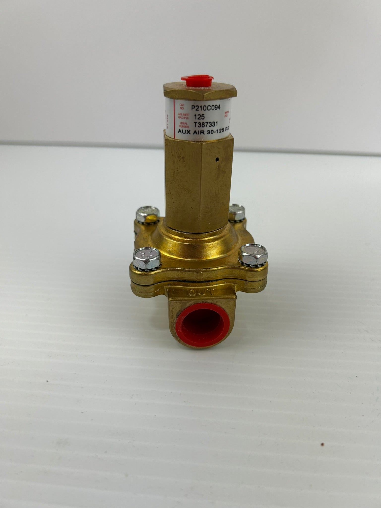 Asco P210C094 Air Operated Valve 125 PSI Aux Air 30-125 PSI Pipe 1/2