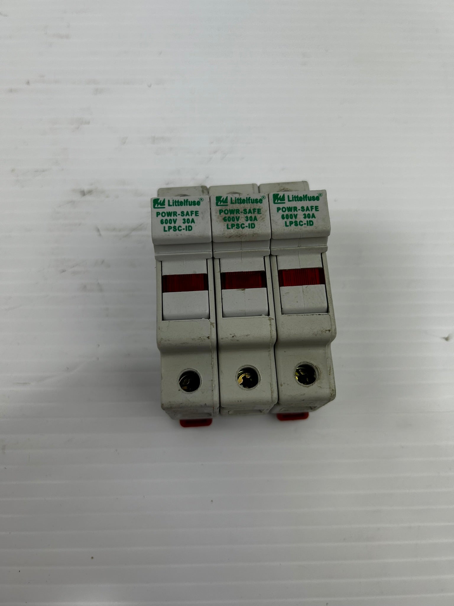 Littelfuse LPSC-ID Class CC Fuse Holder 600V 30A 3P