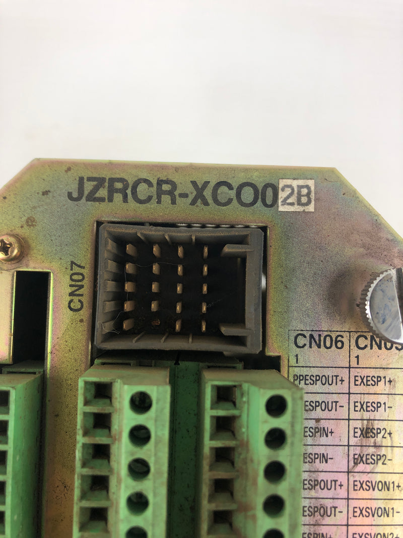 Yaskawa Electric JZRCR-XC002B Servo Controller +24V