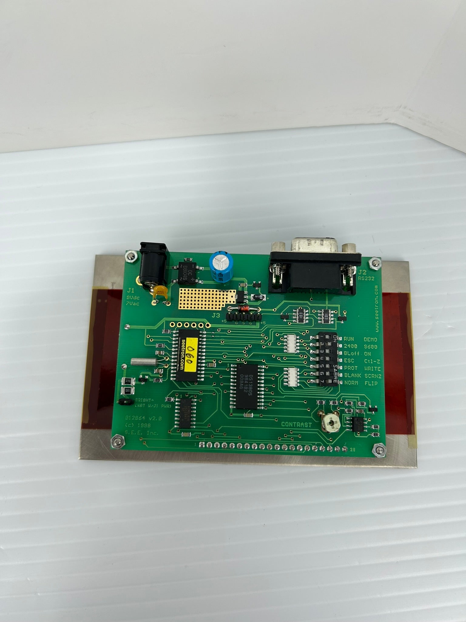 S.E.E. Inc. Seetron G12864 LCD Screen Display Module v2.0 9VDC 7VAC