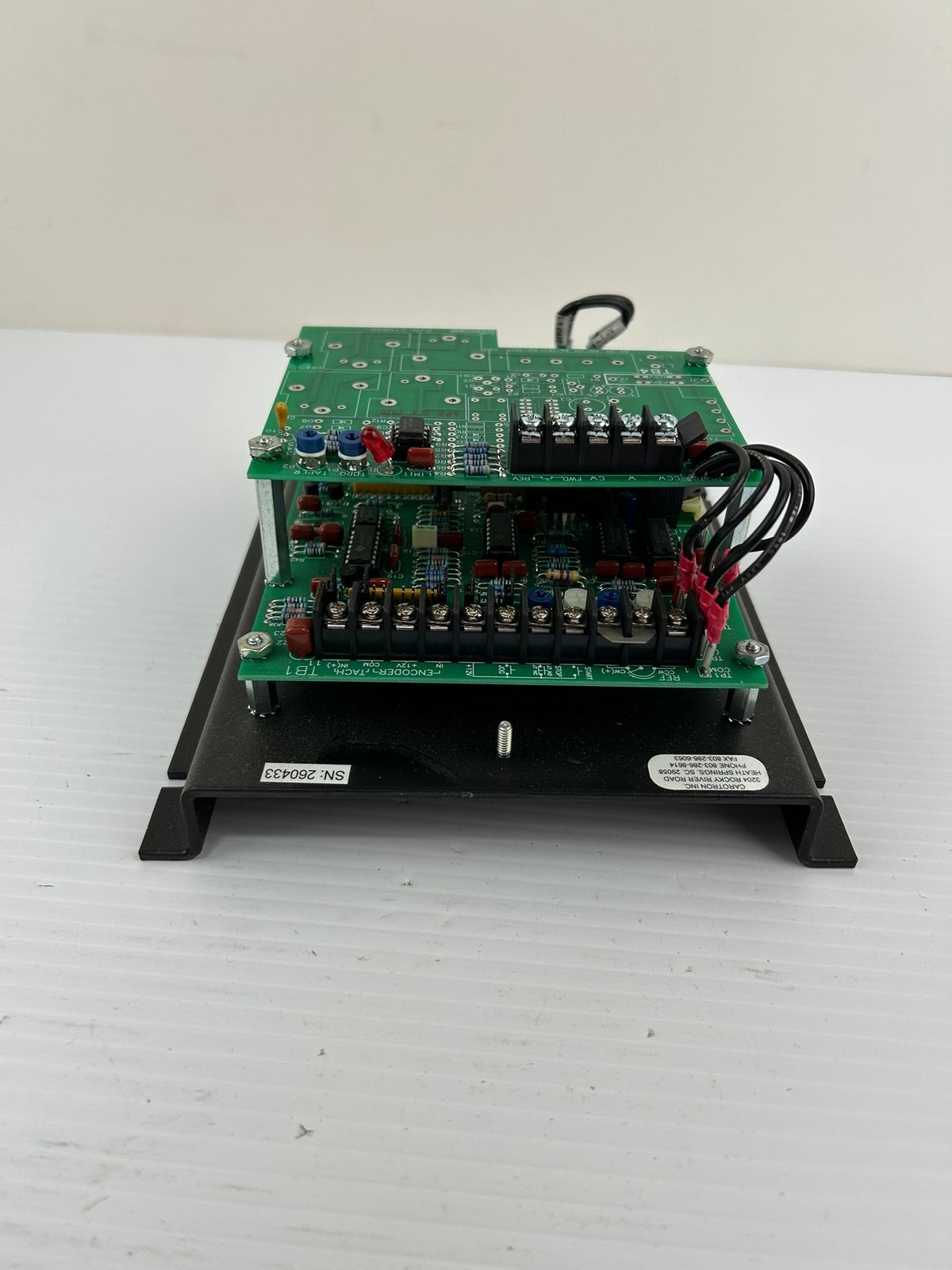 Carotron Trooper TDP502-00T DC Motor Speed Control 2HP 230VAC 180VDC