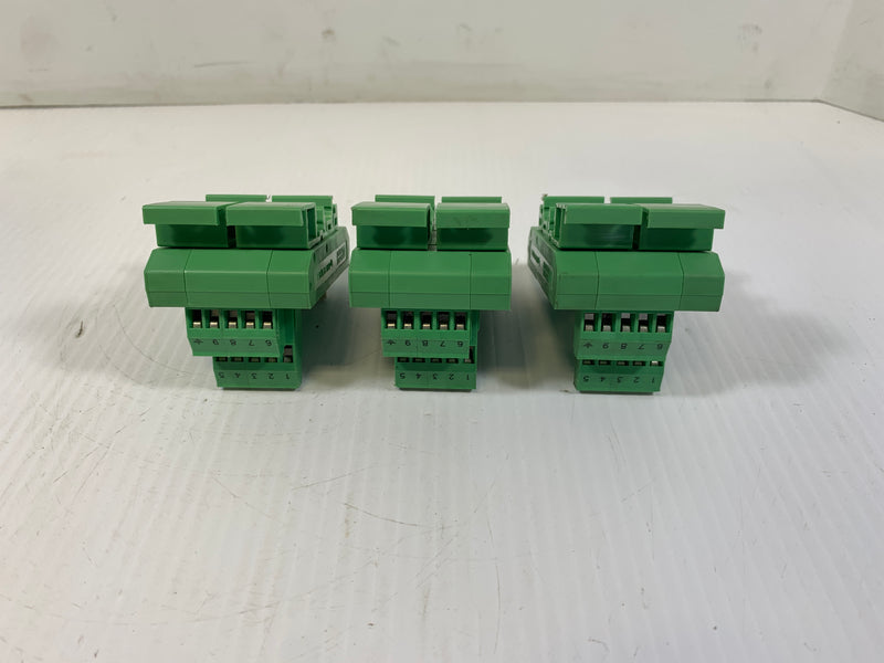 Phoenix UMK-SE Contact Terminal Block - Lot of 3