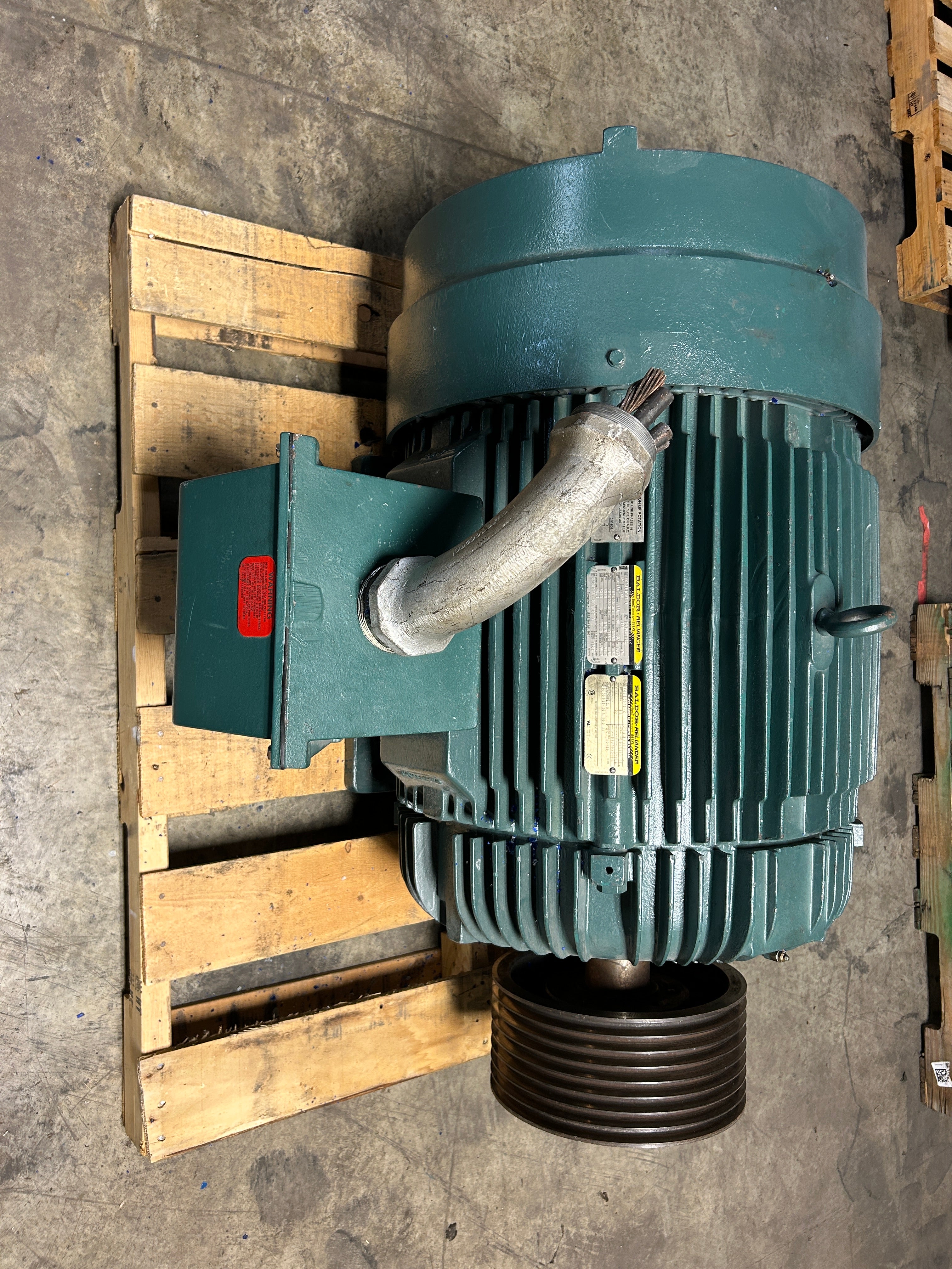 Baldor Reliance ECP84406T-4 Super-E Severe Duty Motor 841XL 150HP 1765RPM 3PH