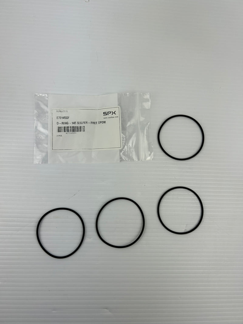 SPX E70145SF Sulfer-free EPDM O-Ring 145 - Lot of 4