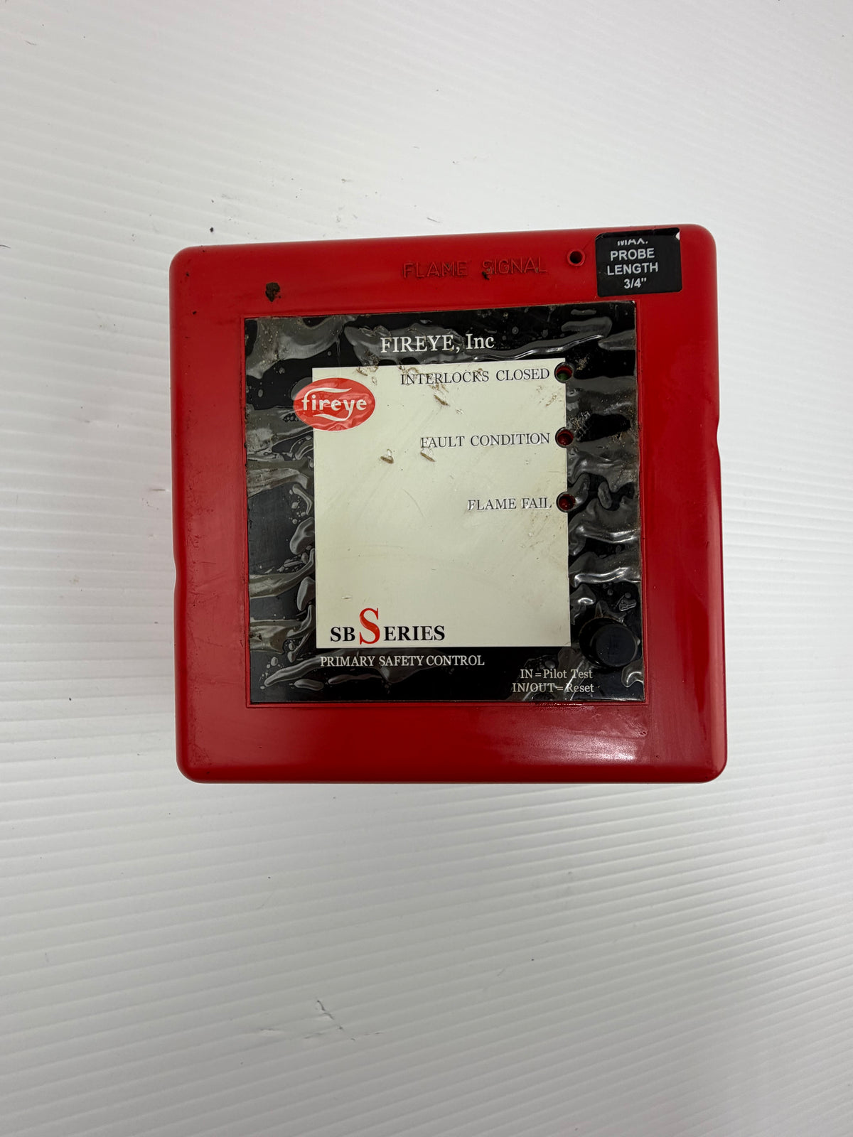 Fireye SB560532AA Veri-Flame UV Flame Safeguard Control 120V 5605-32