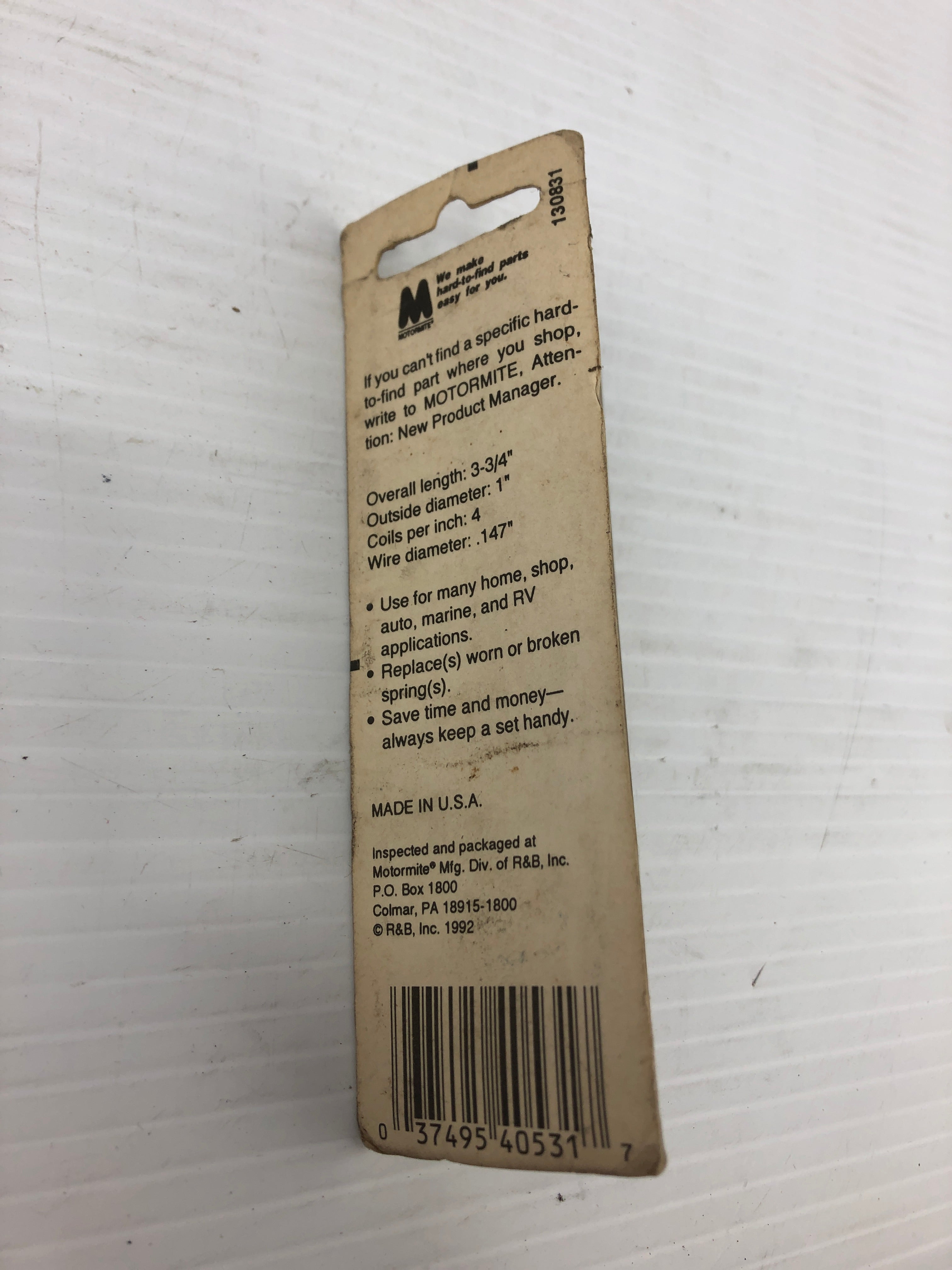 Spring-Tite 40531 Compression Spring