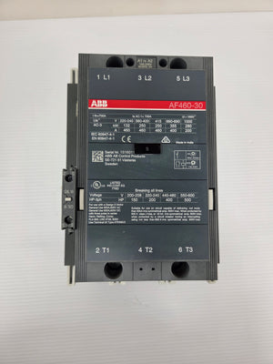 ABB AF460-30 Contactor 460A AC-3 700A AC-1 3 Pole 100-250V AC/DC Coil 600V