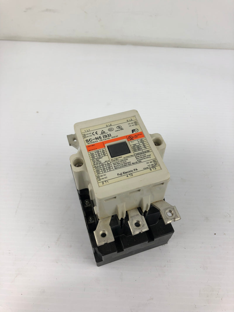 Fuji Electric 3NC3F SC-N5 [93] Electrical Contactor 100-120V