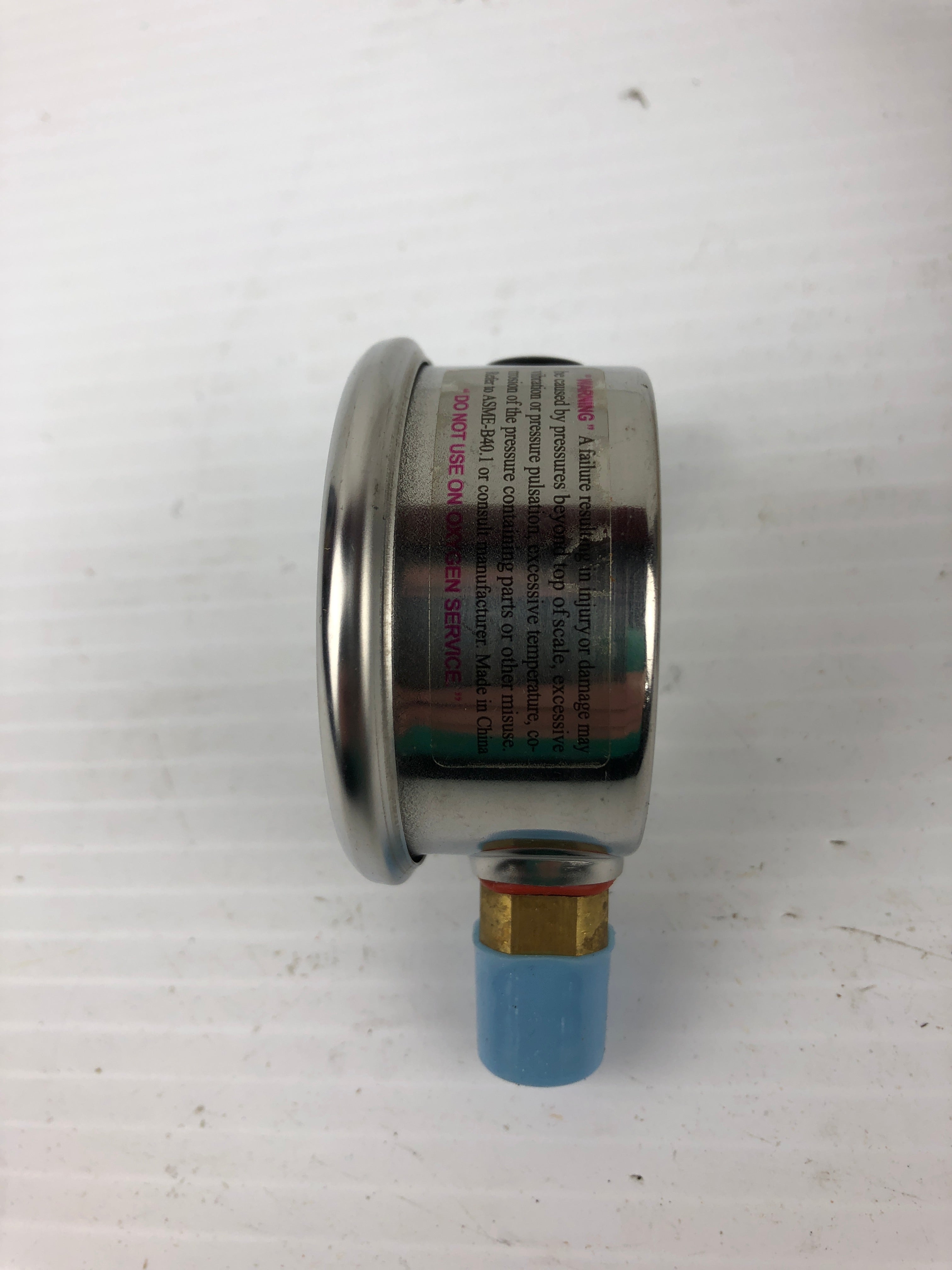 Universal Pressure Gauge 201L-204E 19RZ17 0-100 PSI