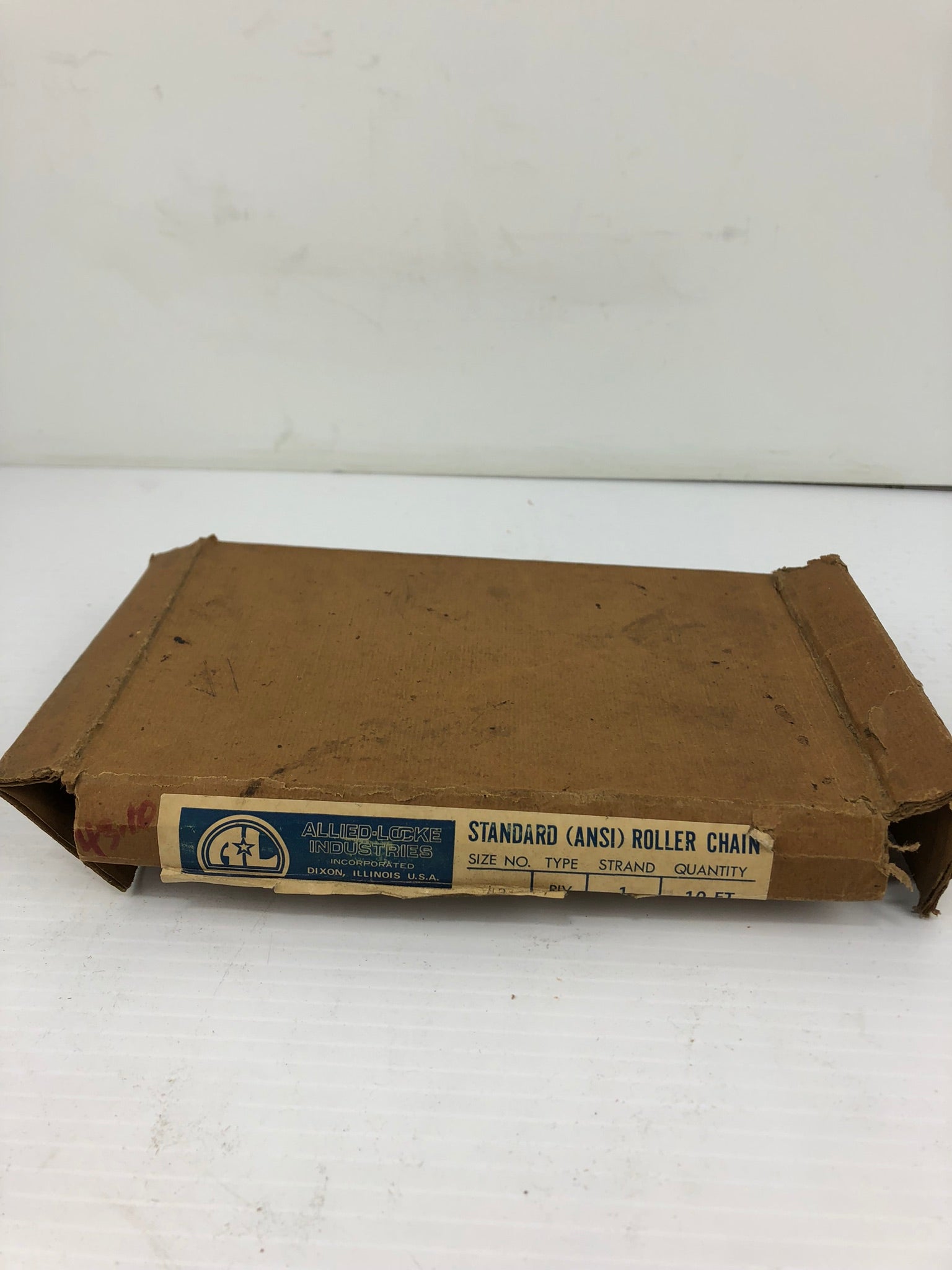 Allied-Locke Industries, Inc. 43-10 ANSI Standard Roller Chain 10 Ft.