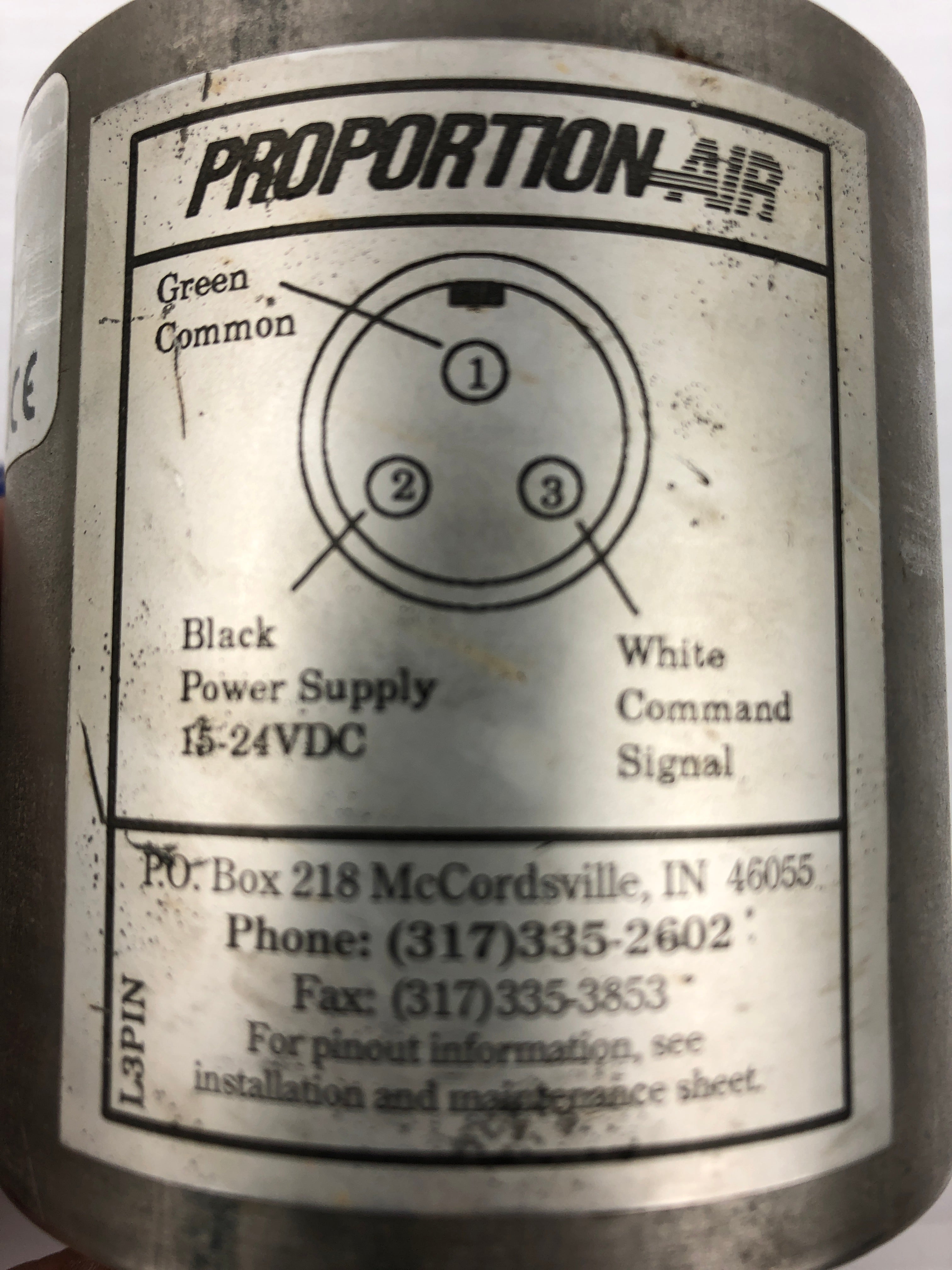 Proportion Air BB1SE100 Pressure Monitor