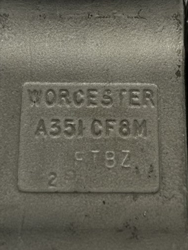 Worcester 1B5966TBW1V38 R21 Ball Valve 316 TFE 1000 CWP A351 CF8M