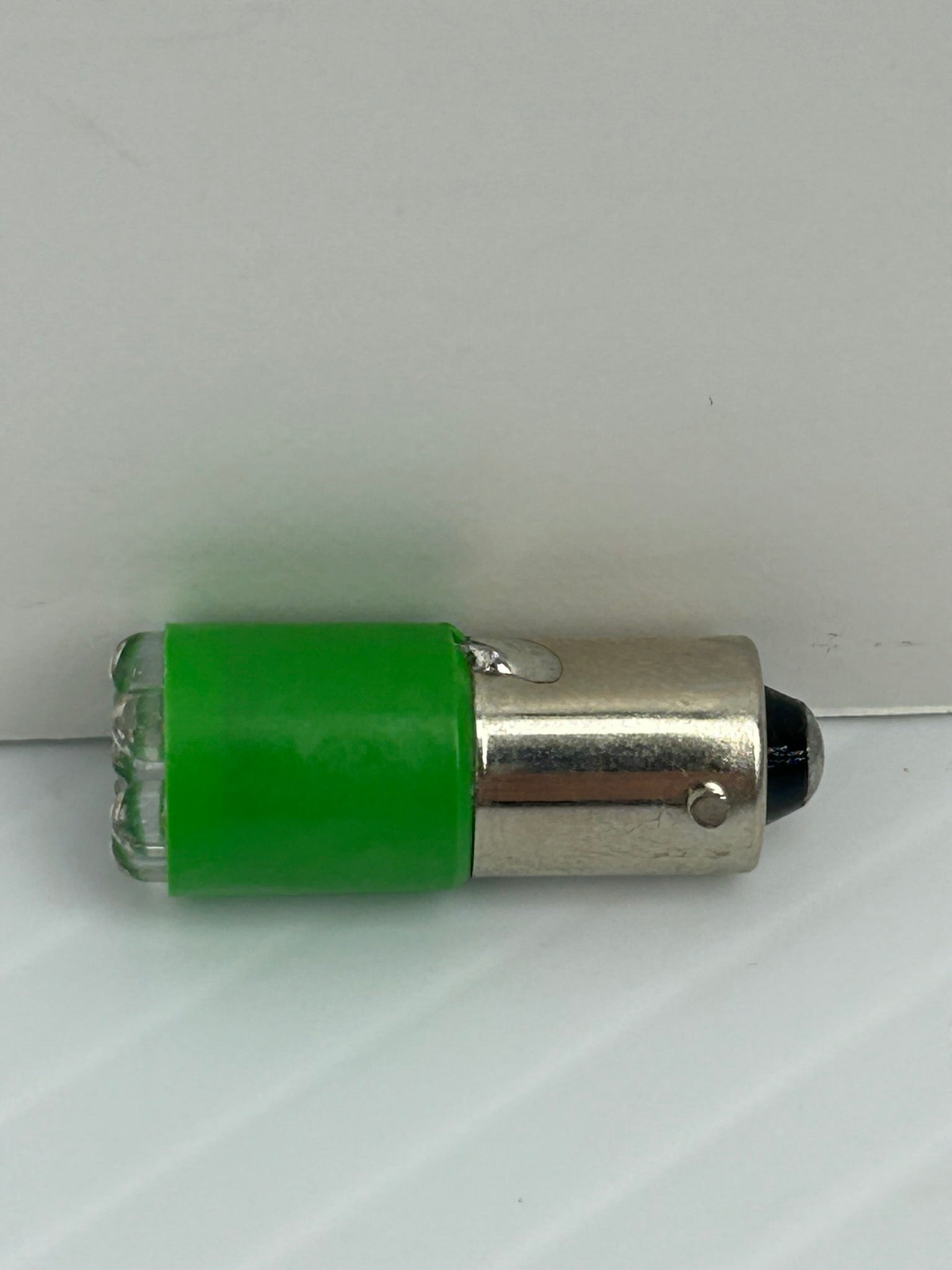 Ledtronics B3127 Mini Green LED Lamp Light Bulb 24V - Lot of 19